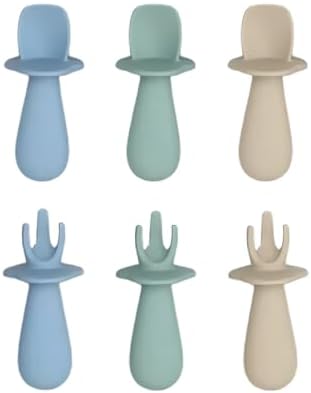 Baby Bliss 6 Pack Silicone Feeding Set for Baby Led Weaning