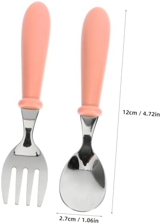 4Pcs 304 Stainless Steel Baby Utensils Set