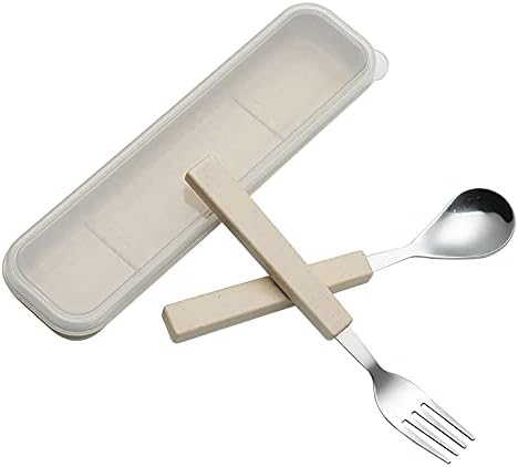 VANRA 2-Piece Kids Flatware Set with Travel Case 1