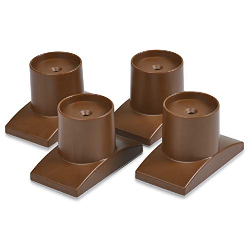Wall Nanny Extender - 4 Inch Baby Gate Extension Made in USA Brown 1