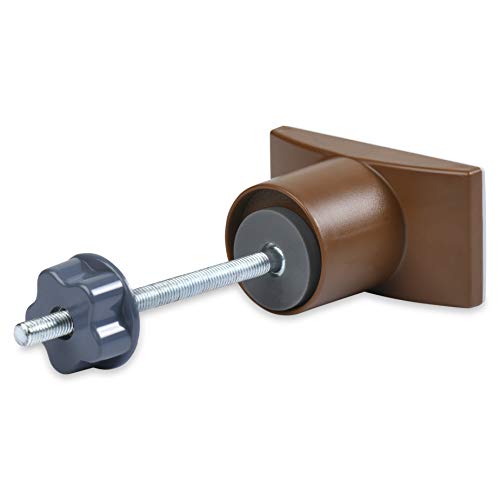 Wall Nanny Extender - 4 Inch Baby Gate Extension Made in USA Brown 1