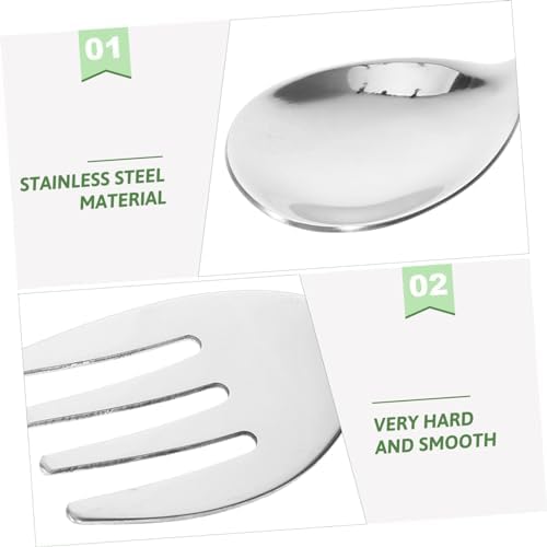 Hemoton 4Pcs Flatware Set for Baby Feeding