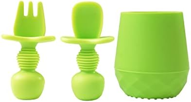 DF DUALFERV 3 Pcs Baby Utensils Set for 6-12 Months