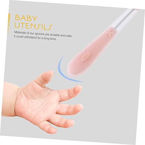 2PCS Soft Spoons for Baby Self Feeding 1