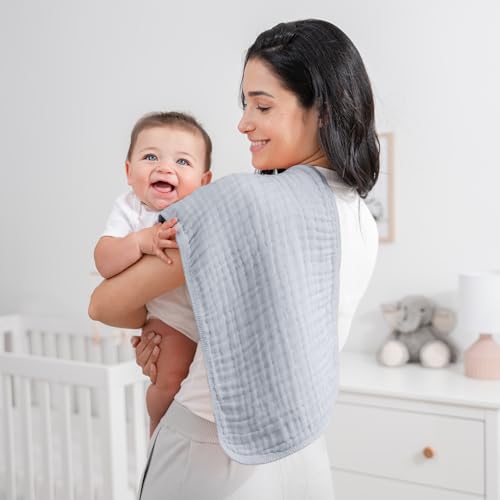 Comfy Cubs Muslin Burp Cloths 20 x 10 Pack of 10