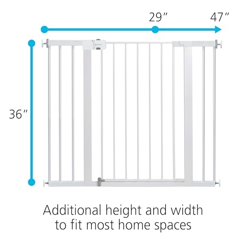 Safety 1st Extra Wide Baby Gate for Doorway 36 Tall Adjustable