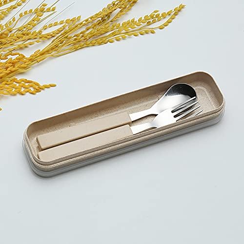 VANRA 2-Piece Kids Flatware Set with Travel Case 1