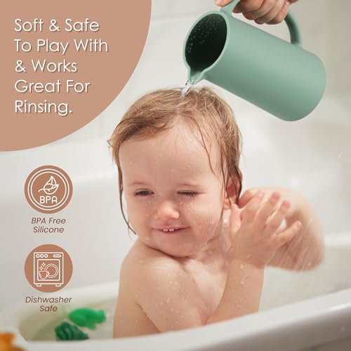Baby Bath Rinse Cup - Cambridge Blue 1