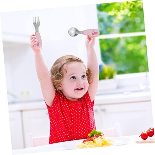 HAPINARY 304 Stainless Steel Cartoon Cutlery Set