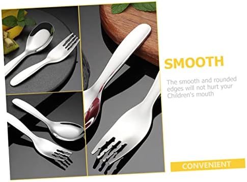 CRILSTYLEO 2PCS Stainless Steel Utensils Set