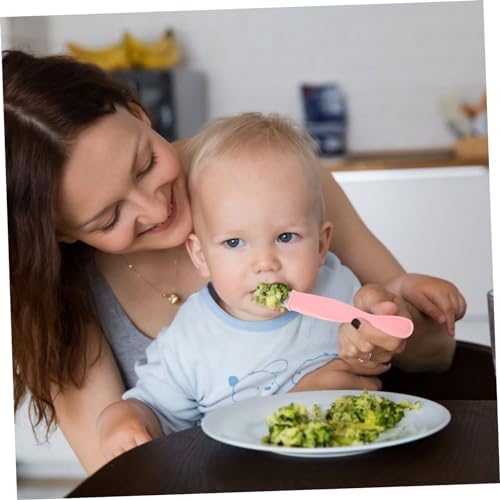 VICASKY 2PCS Cute Spoon Set for Gentle Feeding
