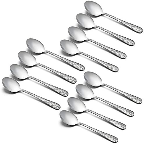12-Piece Toddler Stainless Steel Spoon Set with Adult Look