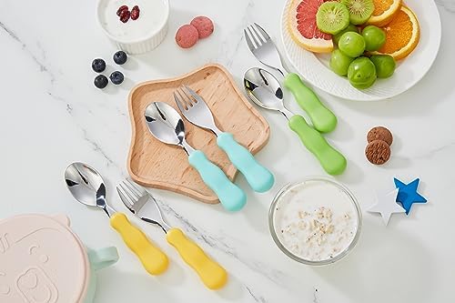 Annova Kids Silverware 6 Piece Set BPA Free