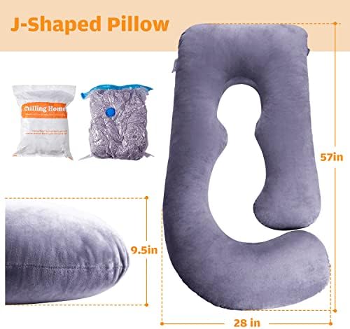 Chilling Home U Shaped Pregnancy Pillow - Full Body Maternity Support