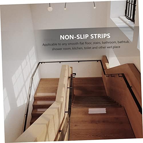 Healifty 36pcs Transparent Non Slip Bath Safety Strips