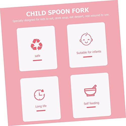HAPINARY 304 Stainless Steel Cartoon Cutlery Set