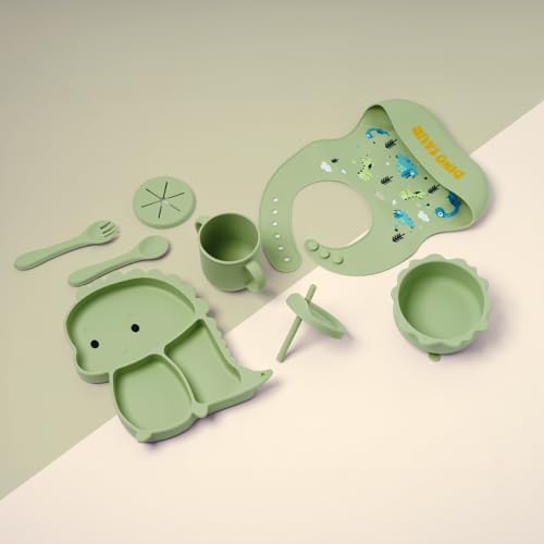 PURFEA Silicone Baby Feeding Set for 6M