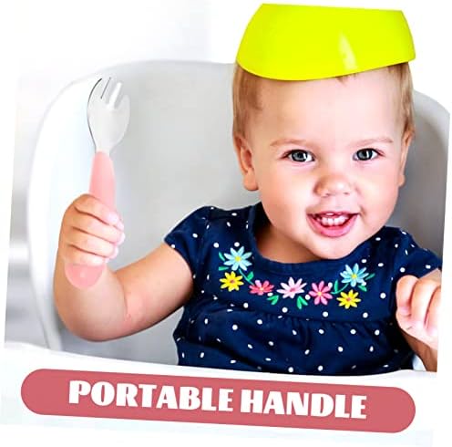 Alipis Baby Fork Spoon Set for Home Use