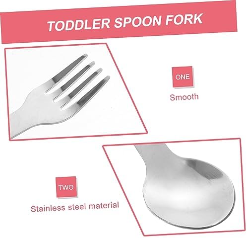 SHOWERORO Kids Stainless Steel Cutlery Set