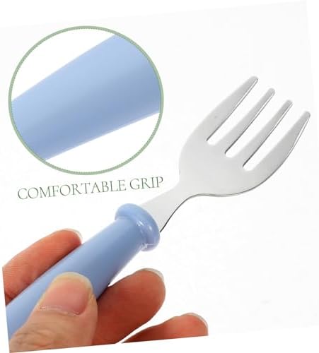 4Pcs Reusable Forks and Spoons Set for Mealtime
