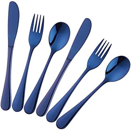 Bisda 6 Piece 188 Stainless Steel Flatware Set for 2