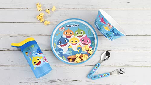 Zak 5-Piece Dinnerware Set Baby Shark