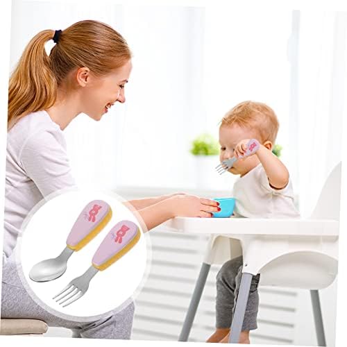 SHOWERORO Kids Stainless Steel Cutlery Set