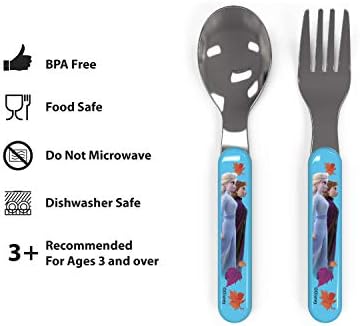 Zak Designs Frozen 2 5-Piece Dinnerware Set for Kids Ages 3