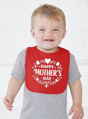 Aidens Corner Happy 1st Mothers Day Baby Bib