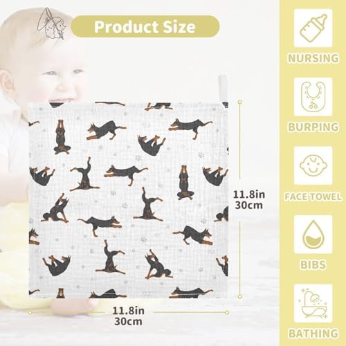 vvfelixl Baby Cotton Washcloths for Toddlers and Newborns