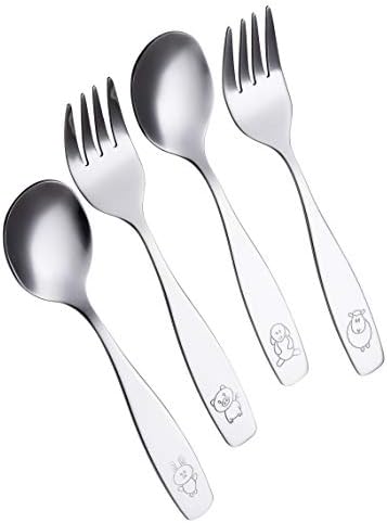 ANNOVA Kids Flatware Set 8 PCS Stainless Steel