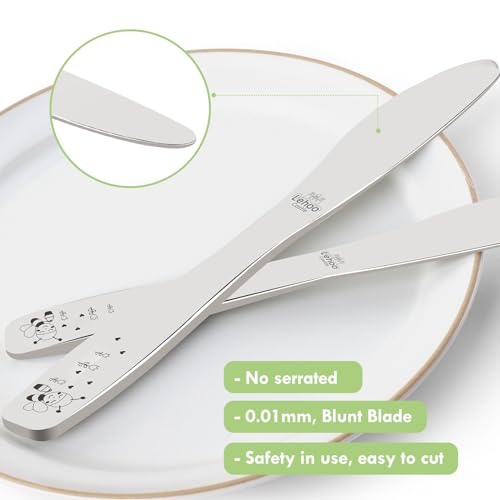 Lehoo Castle Toddler Cutlery Set 6Pcs Kids Silverware