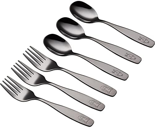 ANNOVA Kids Flatware Set 6PCS Stainless Steel