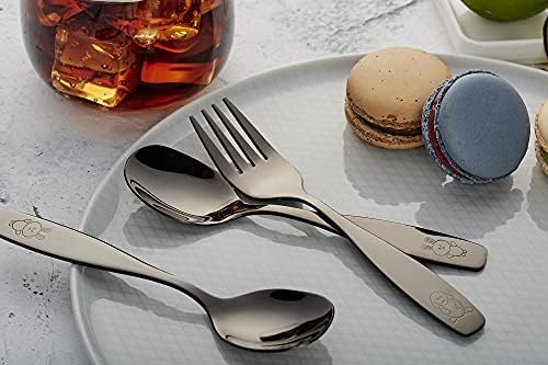 ANNOVA Kids Flatware Set 6PCS Stainless Steel