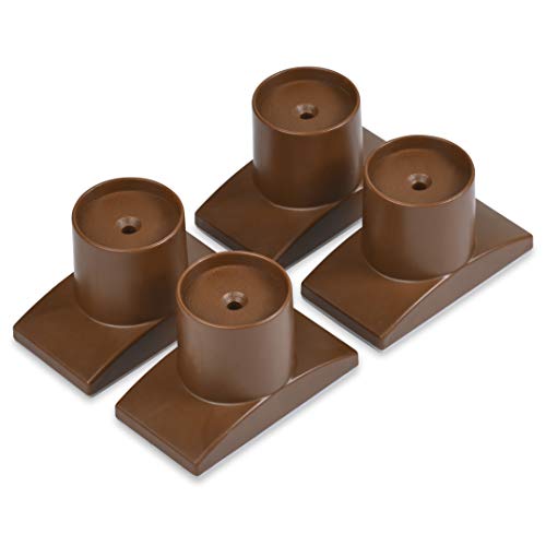 Wall Nanny Extender - 4 Inch Baby Gate Extension Made in USA Brown 1