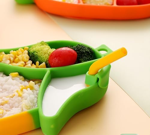 Owlgift Corn Theme Baby Feeding Set 5 Piece