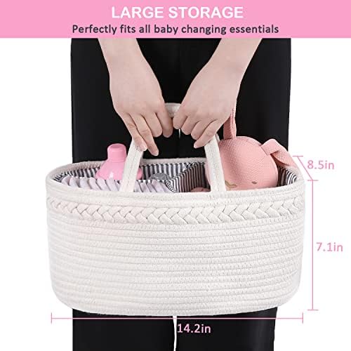 ABenkle Baby Diaper Caddy Storage Organizer