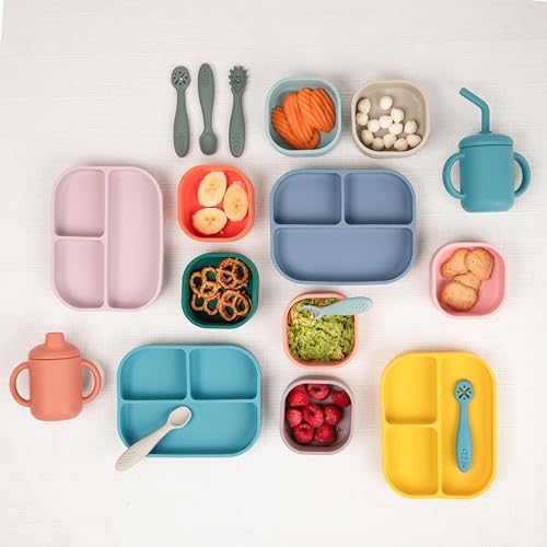 Bella Tunno Little Bites Bundle - Safe Durable Baby Feeding Set