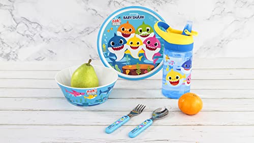 Zak 5-Piece Dinnerware Set Baby Shark