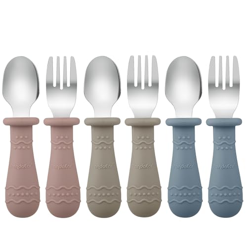 PandaEar Reusable Feeding Bibs Utensils Set 1