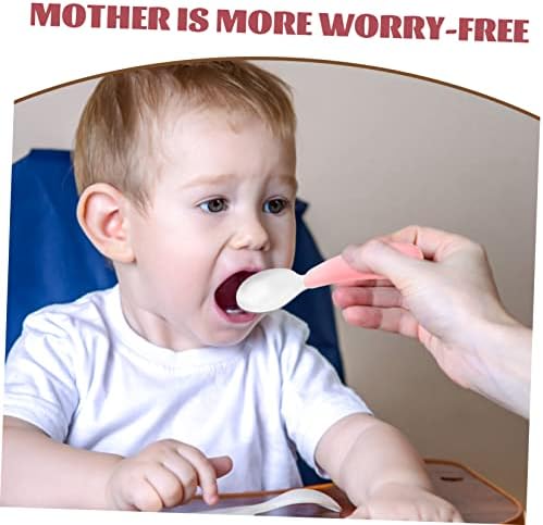 Infant Fork and Spoon Set for Safe Eating at Home