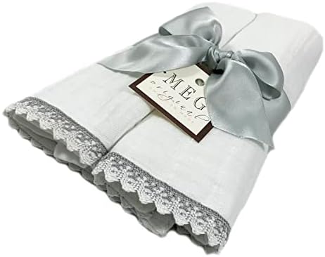 MEG Original Baby Burp Cloth Set - Heirloom Collection 1