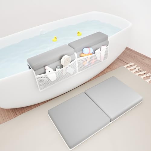 Foamagic Baby Bath Kneeler and Elbow Rest Pad Set Grey