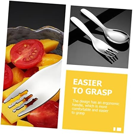 BIUDECO 316 Stainless Steel Flatware Set 2PCS