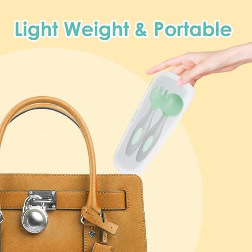 Supermama Toddler Fork Spoon Set with Travel Case