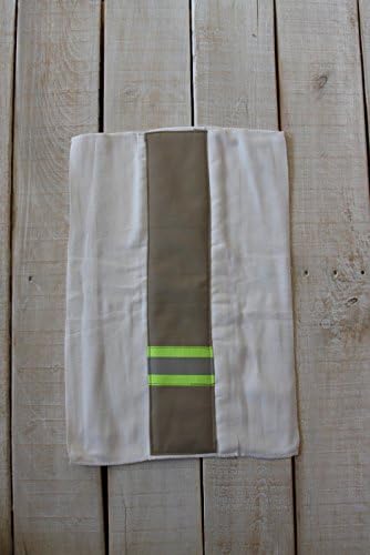 FIS Firefighter Baby Burp Rag and Bib Set
