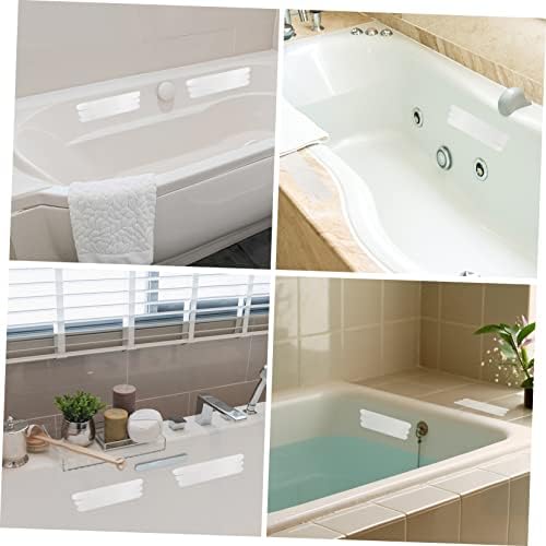 Healifty 6pcs Non-Slip Bath Safety Strips for Tubs Showers Stairs