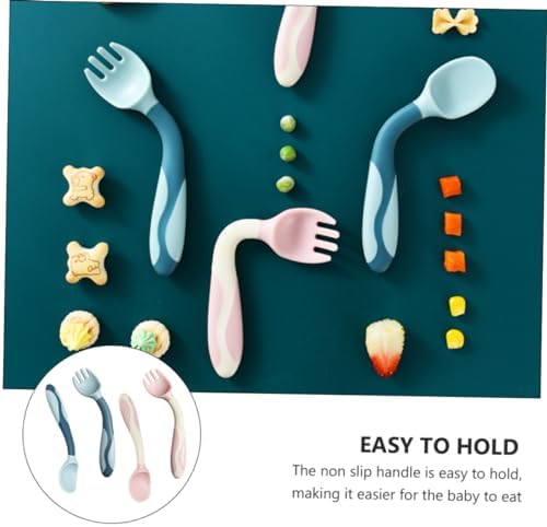 VICASKY 2-Piece Bendable Spoon and Fork Set 1