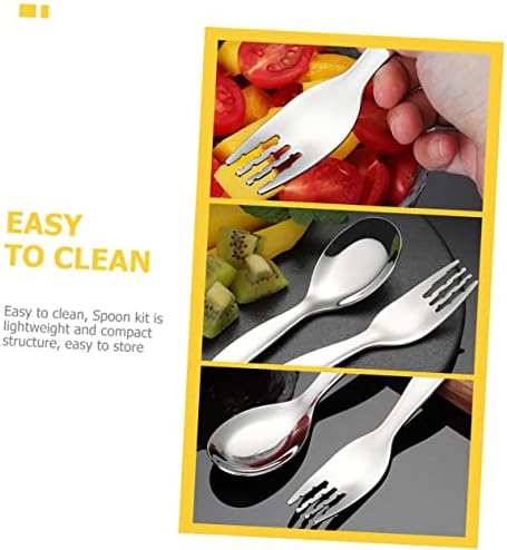 BIUDECO 316 Stainless Steel Flatware Set 2PCS