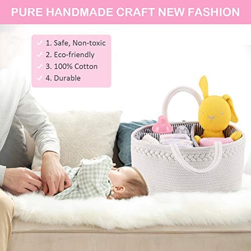ABenkle Baby Diaper Caddy Storage Organizer